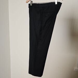 Men's Black Dress Pants By Michael Strahan In A Size 38/30. Flat Front